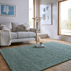 Χαλί Harris Boucle Wool Μπλε 120x170 cm, Flair Rugs