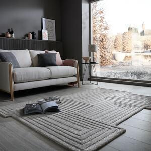 Χαλί Zen Rectangles Natural inchis 120x170 cm, Flair Rugs