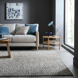 Χαλί Rhett Circular Knit Γκρι 160x230 cm, Flair Rugs