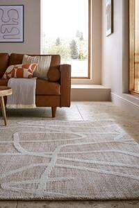 Χαλί Micah Circular Knit Μπεζ 120x170 cm, Flair Rugs
