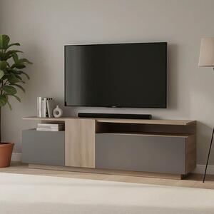 Έπιπλο TV Vendora Ανθρακί 150x29.5x46.3 cm