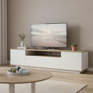 Έπιπλο TV Winey Λευκό 180x44.5x44.5 cm