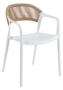 Καρέκλα Ankara Λευκό 54x55.5x77 cm