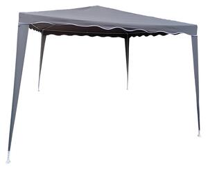 Κιόσκι κήπου, Gazebo, Σκούρο Γκρι, 300x300x250 cm