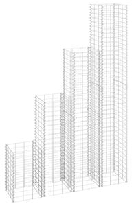 VidaXL Συρματοκιβώτια-Γλάστρες Υπ. 4τεμ 30x30x50/100/150/200εκ Σιδερ