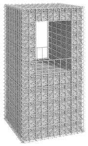 VidaXL Συρματοκιβώτιο Στύλος 50 x 50 x 100 εκ. Σιδερένιο