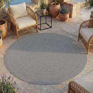 Στρογγυλό Χαλί Desert V4 Γκρι 200x200 cm
