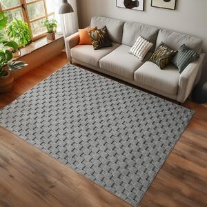 Χαλί Helix V4 Ασημί 120x170 cm