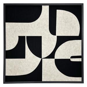 Πίνακας Jeire Λευκό 62x2.5x62 cm