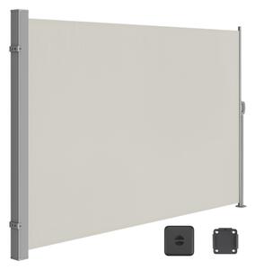 Πλευρική τέντα Songmics Ασημί 200x350 cm