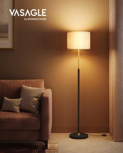Φωτιστικό δαπέδου LED Lusia, Vasagle, Μαύρο, 30x30x171 cm