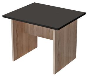 Τραπεζάκι σαλονιού Vario B - Oak, Μαύρο
