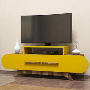 Έπιπλο TV Rose-Walnut, Yellow