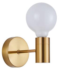 Απλίκα Τοίχου Homelighting Adept Tube 77-8252 Gold Matt