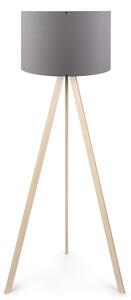 Φωτιστικό Δαπέδου PWL-1060, E27 Natural-γκρι, 38x140 cm