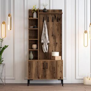 Κρεμάστρα Εισόδου Viyana D - Walnut