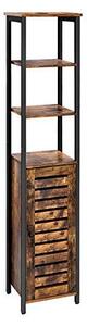 Ραφιέρα αποθήκευσης, Vasagle, Rustic Καφέ, LSC37BX, 37 x 30 x 167 cm