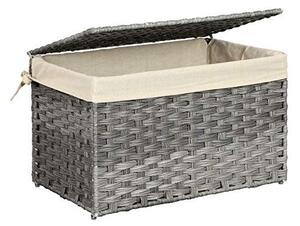 Κουτί Αποθήκευσης, Songmics, RST56WG, 65 L, 55.5 x 34 x 34 cm