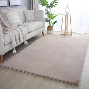 Χαλί Pouffy V1 Μπεζ 80 x 150cm