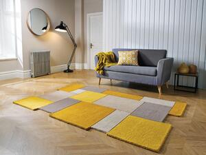 Χαλί Collage Κίτρινο Ochre/Natural 150X240 cm, Flair Rugs