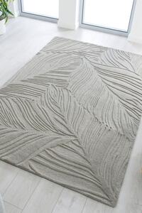 Χαλί Lino Leaf Γκρι 120X170 cm, Flair Rugs