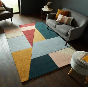 Χαλί Alwyn Πολύχρωμο/Ροζ 120X170 cm, Flair Rugs