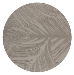 Χαλί Lino Leaf Γκρι 160X160 cm, rotund, Flair Rugs