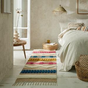 Χαλί Διαδρόμου Medina Jute Natural/Πολύχρωμο 60X230 cm, Flair Rugs