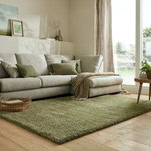 Χαλί Feather Soft Πράσινο Olive 160X230 cm, Flair Rugs