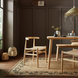 Χαλί Maisie Natural/Μαύρο 80X150 cm, Flair Rugs