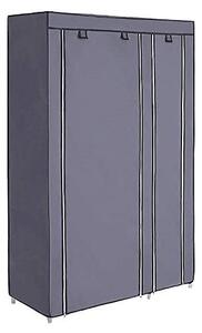 Πτυσσόμενη Ντουλάπα, Songmics, Γκρι, LSF007G, 110 x 45 x 175 cm