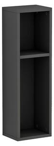 Κρεμαστό κομοδίνο Racks Pako World, Γκρι, 20x15x65 cm
