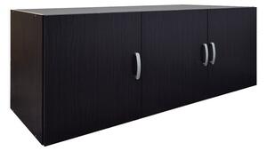 Ντουλάπα Alvia με 3 πόρτες, Wenge, 51x150x60 cm