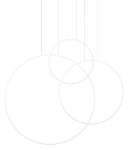 Κρεμαστό φωτιστικό LED Rio 3, Λευκό, 4000K, 160x20x200 cm