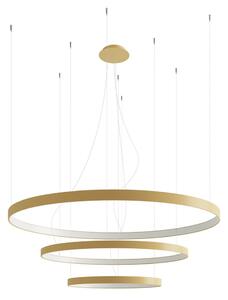 Πολυέλαιος LED Rio 55x78x110, Χρυσός, 4000K, 110x110x150 cm