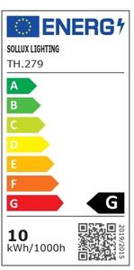 Κρεμαστό φωτιστικό LED Galakse, Μαύρο, 2700-6500K, 84x45x160 cm