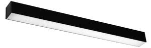Φωτιστικό τοίχου LED Pinne, Μαύρο, 3000K, 67x6x6 cm