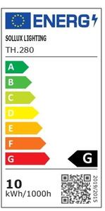 Κρεμαστό φωτιστικό LED Galakse, Μαύρο, 2700-6500K, 148x58x160 cm