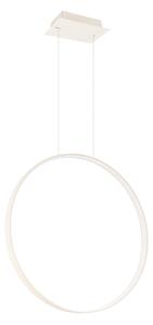 Κρεμαστό φωτιστικό LED Rio 55, Μπεζ, 3000K, 55x16x150 cm
