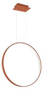 Κρεμαστό φωτιστικό LED Rio 55, Κόκκινο, 3000K, 55x16x150 cm