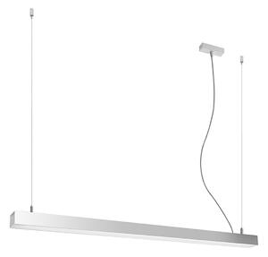 Κρεμαστό φωτιστικό LED Pinne, Γκρι, 4000K, 118x6x150 cm