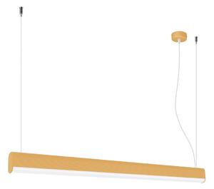 Κρεμαστό φωτιστικό LED Farge, Χρυσό, 3000K, 120x8x150 cm