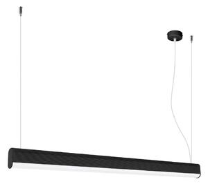 Κρεμαστό φωτιστικό LED Farge, Μαύρο, 3000K, 120x8x150 cm