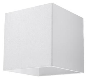 Φωτιστικό τοίχου Quad, Λευκό, 10x12x10 cm