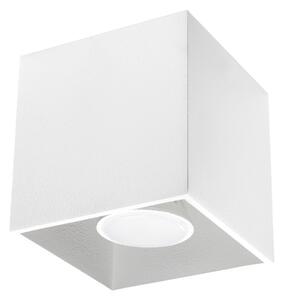 Πλαφονιέρα Quad, Λευκή, 10x10x10 cm