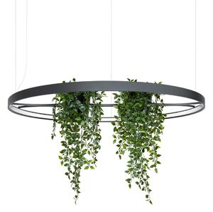 Πολυέλαιος LED Rio Bio 110, Μαύρος, 4000K, 110x110x200 cm