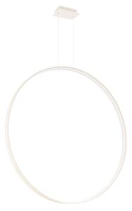 Κρεμαστό φωτιστικό LED Rio 110, Μπεζ, 4000K, 110x16x150 cm