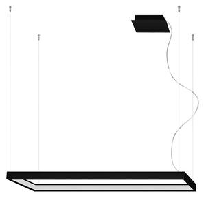 Πολυέλαιος LED Tuula, Μαύρος, 3000K, 100x30x150 cm