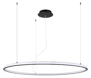 Πολυέλαιος LED Risa, Μαύρος, 3000K, 120x120x160 cm