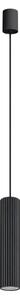 Κρεμαστό φωτιστικό LED Ivar 1, Μαύρο, 4000K, 6.4x6.4x200 cm